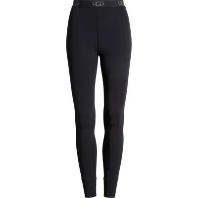 Ugg(r) Paloma High Waist Lounge Leggings Ii In Black