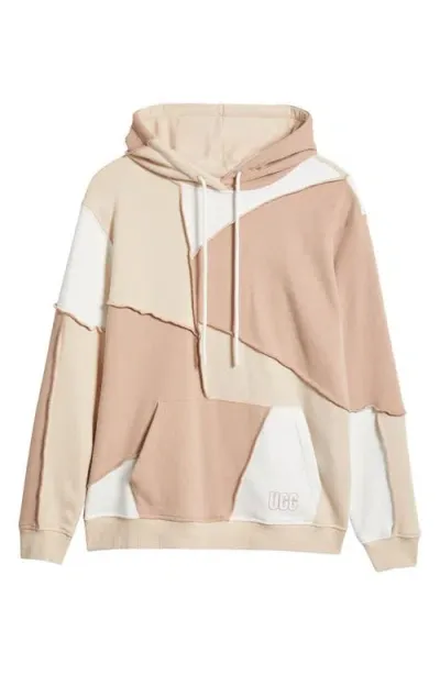 Ugg(r) Raini Piecework Hoodie In Sand Multi