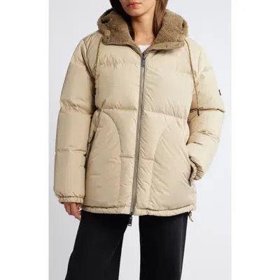 Ugg(r) Shasta Reversible 700 Fill Power Down Jacket In Mustard Seed/antelope