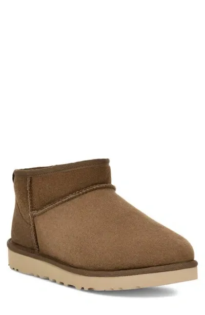 Ugg(r) Ultra Mini Classic Water Resistant Boot In Hickory