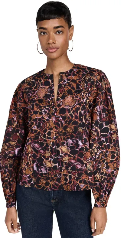 Ulla Johnson Llara Blouse Rosefinch