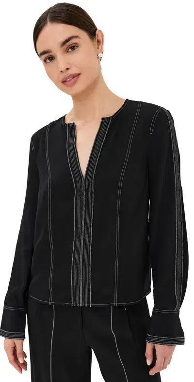 Ulla Johnson Safi Blouse Noir