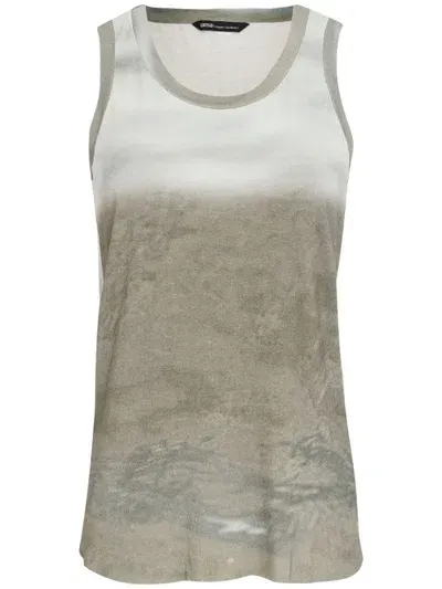 Uma Raquel Davidowicz Printed Tank Top In Grey