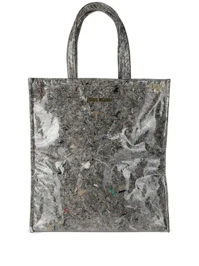 Uma Wang Abstract-print Tote Bag In Grey