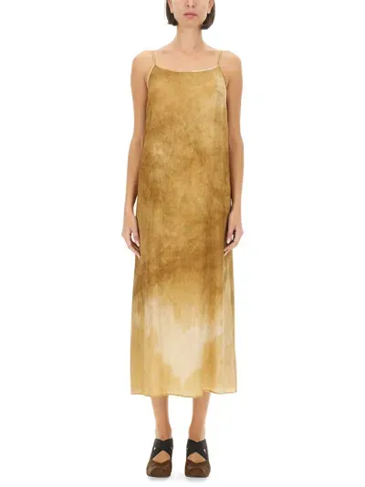 Uma Wang "anaya" Dress In Beige