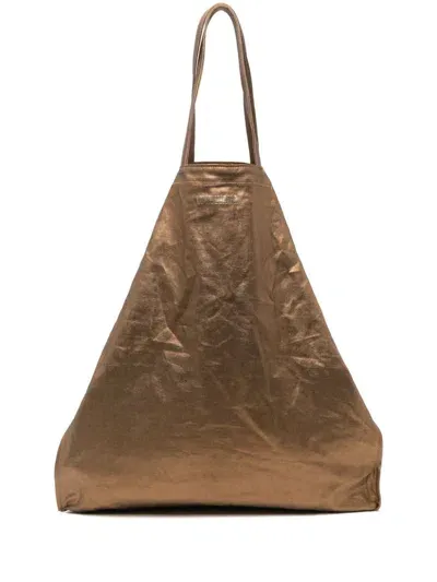 Uma Wang Big Shopping Tote Bag In Metallic