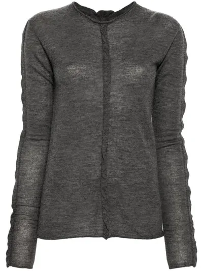 Uma Wang Cashmere Top In Grey