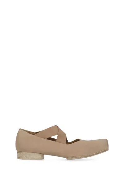 Uma Wang Flat Shoes Natural In Neutrals