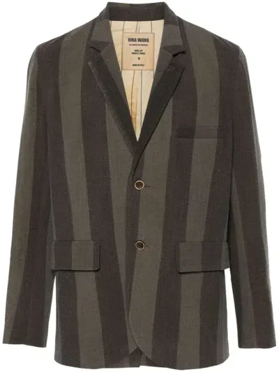 Uma Wang Jacal Blazer In Brown