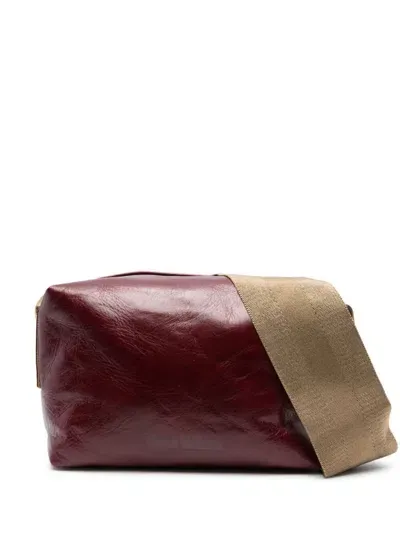 Uma Wang Medium Shoulder Bag In Red