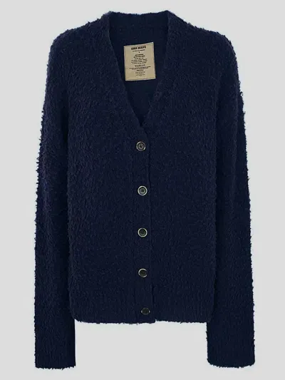 Uma Wang Sweaters In Blue