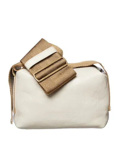 Uma Wang Women's Borsa Da Spalla Piccola In White