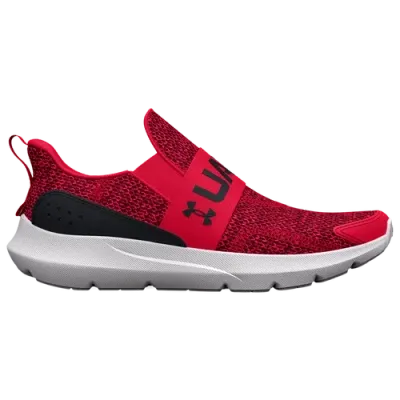 Under Armour Boys Preschool   Surge 3 Slip In Red/black/white