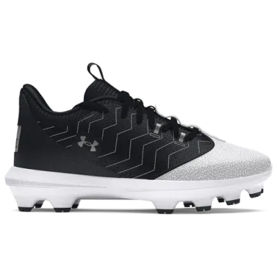 Under Armour Boys   Harper 9 Tpu Jr In Black/white/metallic Gold