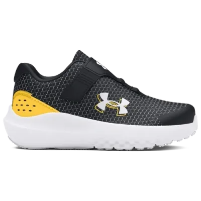 Under Armour Boys   Surge 4 In Taxi/black/white