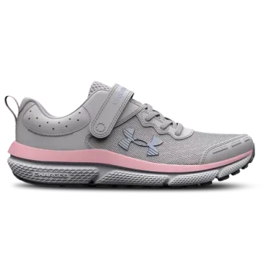 Under Armour Girls Preschool   Assert 10 Ac In Halo Gray/pink Sugar/iridescent