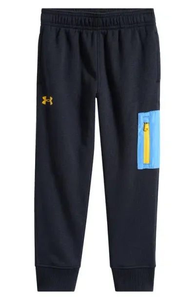 Under Armour Kids' Pocket Joggers In Anthracite