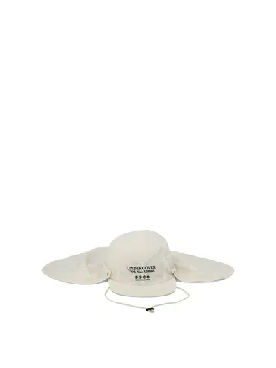 Undercover For All Rebels Hats In White