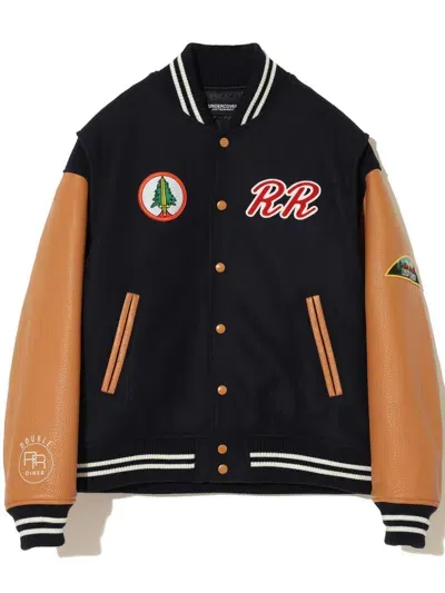 Undercover Twin Peaks Varsity Jacket In Multi