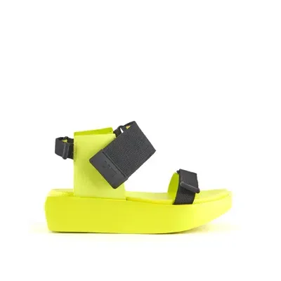 United Nude Wa Lo 60mm Platform Sandals In Green