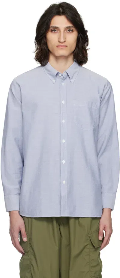 Universal Works Blue Daybrook Shirt In Sky