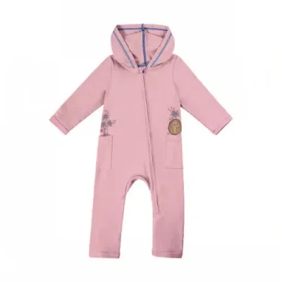 Uv Skinz Kids'  Hooded Everyday Romper In Happy Wishes