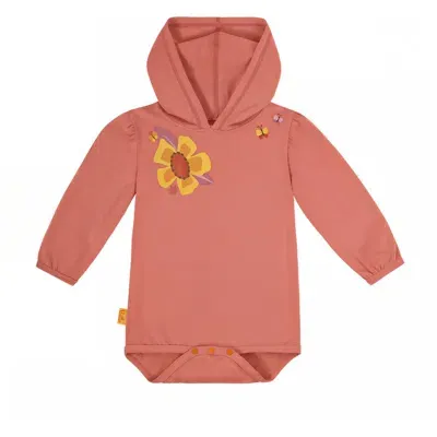 Uv Skinz Babies'  Hooded Sunzie In Pink