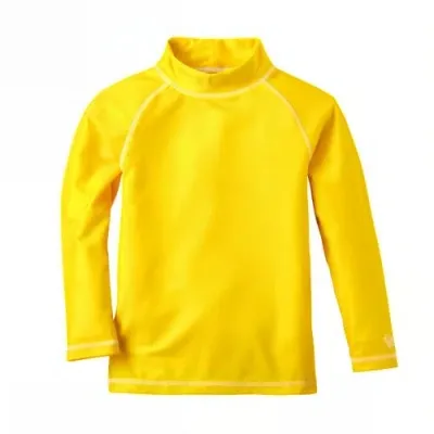 Uv Skinz Kids'  Long Sleeve Sun & Swim Shirt In Yellow