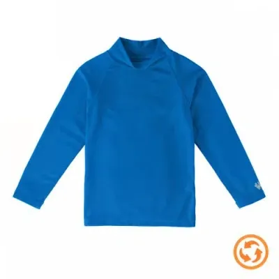 Uv Skinz Kids'  Long Sleeve Sun & Swim Shirt In Blue