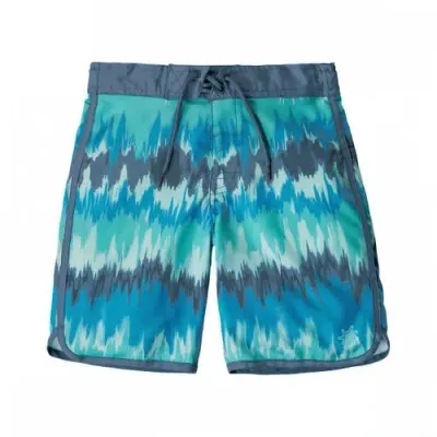 Uv Skinz Kids'  Retro Board Shorts In Aruba Ombre