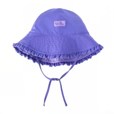 Uv Skinz Babies'  Reversible Sun Hat In Purple/misty Purple