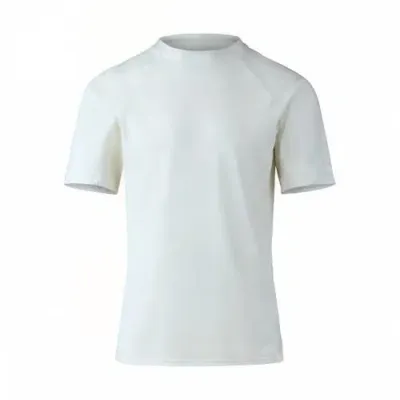 Uv Skinz Short Sleeve Crew Sun & Swim Shirt In White