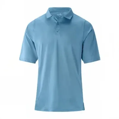 Uv Skinz Short Sleeve Polo In Lagoon