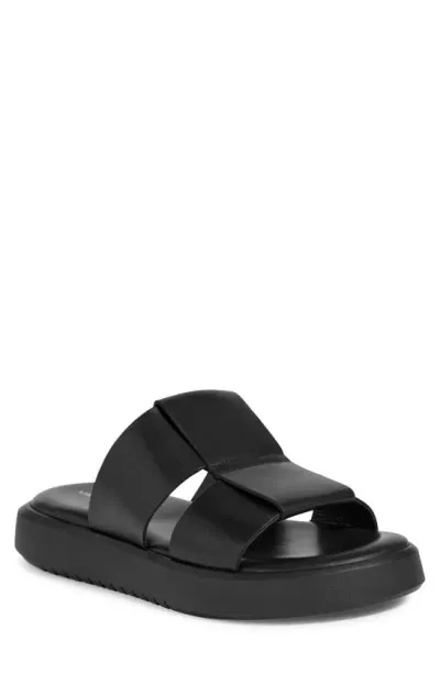 Vagabond Shoemakers Nate Slide Sandal In Black