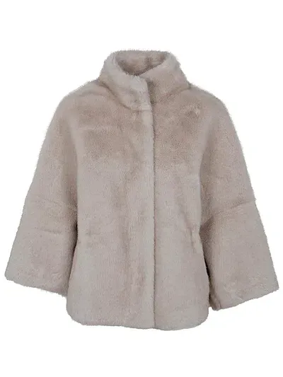 Valentini 1972 Eco Mink Fur In Beige