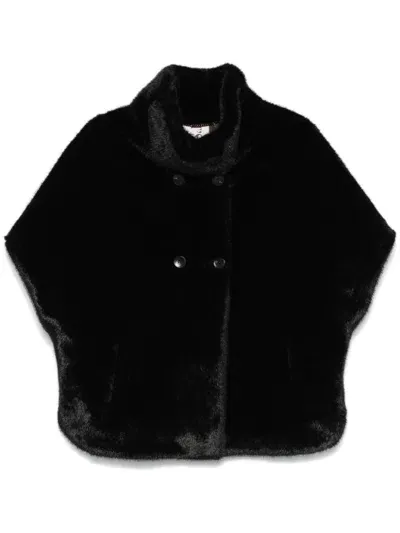 Valentini 1972 Faux-fur Jacket In Black