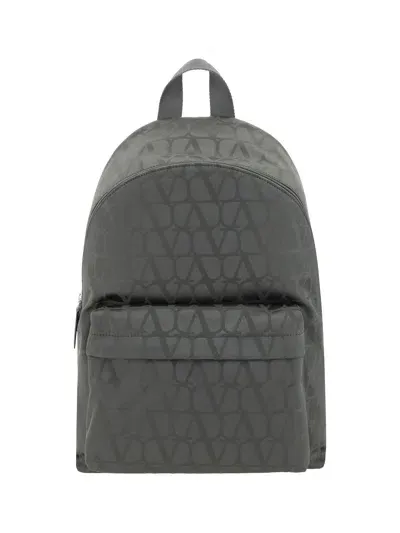 Valentino Garavani Backpack In Army Green