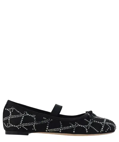 Valentino Garavani Ballet Flats In Black