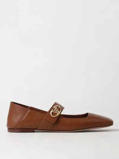 Valentino Garavani Ballet Flats  Woman Color Brown In Braun