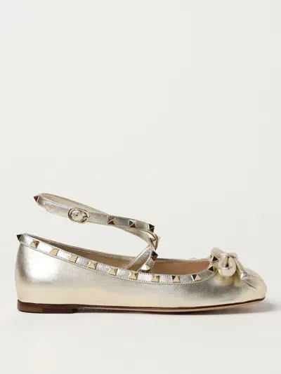 Valentino Garavani Ballet Flats  Woman Color Silver