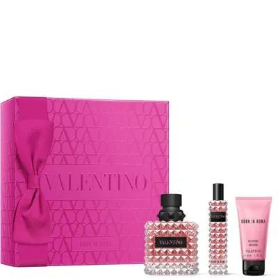 Valentino Born In Roma Donna Eau De Parfum 100ml Gift Set In White