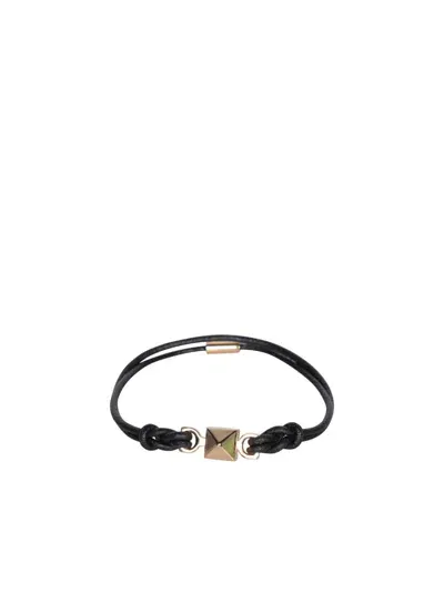 Valentino Garavani Valentino Bracelets And Rings In Black