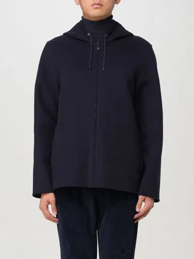 Valentino Coat  Men Color Navy