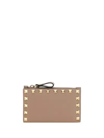 Valentino Garavani Rockstud Wallet In Multicolor