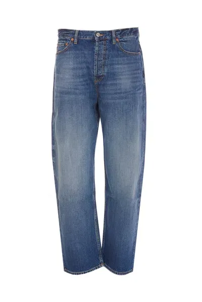 Valentino Denim Pants In Blue