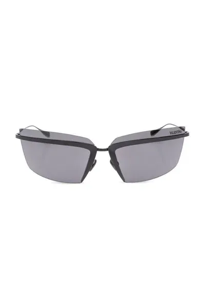 Valentino Garavani Valentino Eyewear Geometric In Black