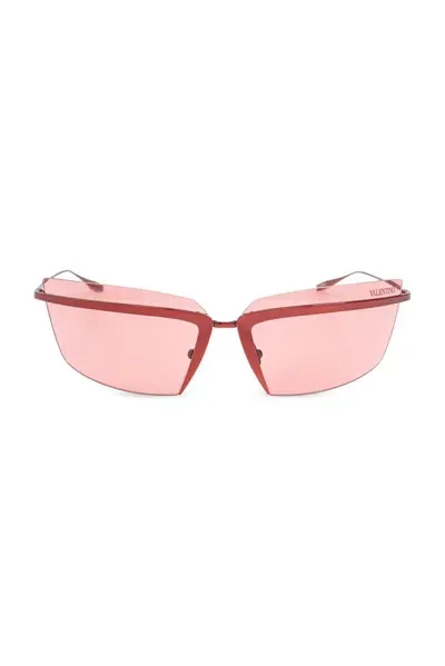 Valentino Garavani Valentino Eyewear Geometric In Pink