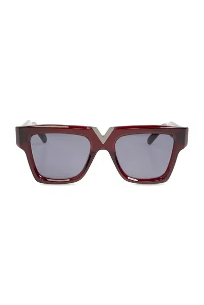 Valentino Garavani Valentino Eyewear Square In Red