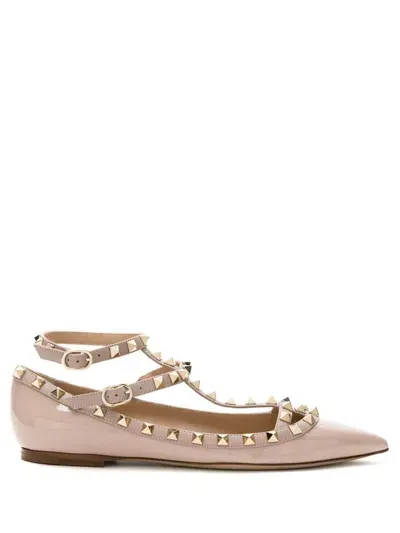 Valentino Garavani Flats In Beige