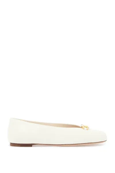 Valentino Garavani Flats In White